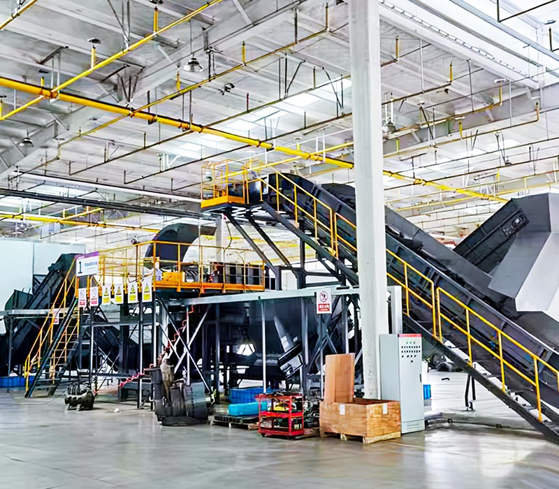Triturador de plástico para resíduos industriais